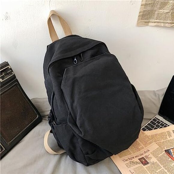 Large Canvas Travel Backpack for Work and Daily Use